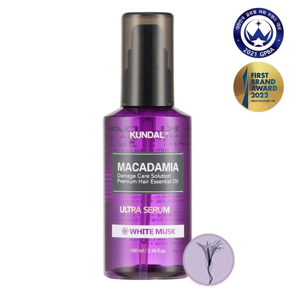 Kundal Ultra Hair Serum 100ml 4 types (choose 1) white musk