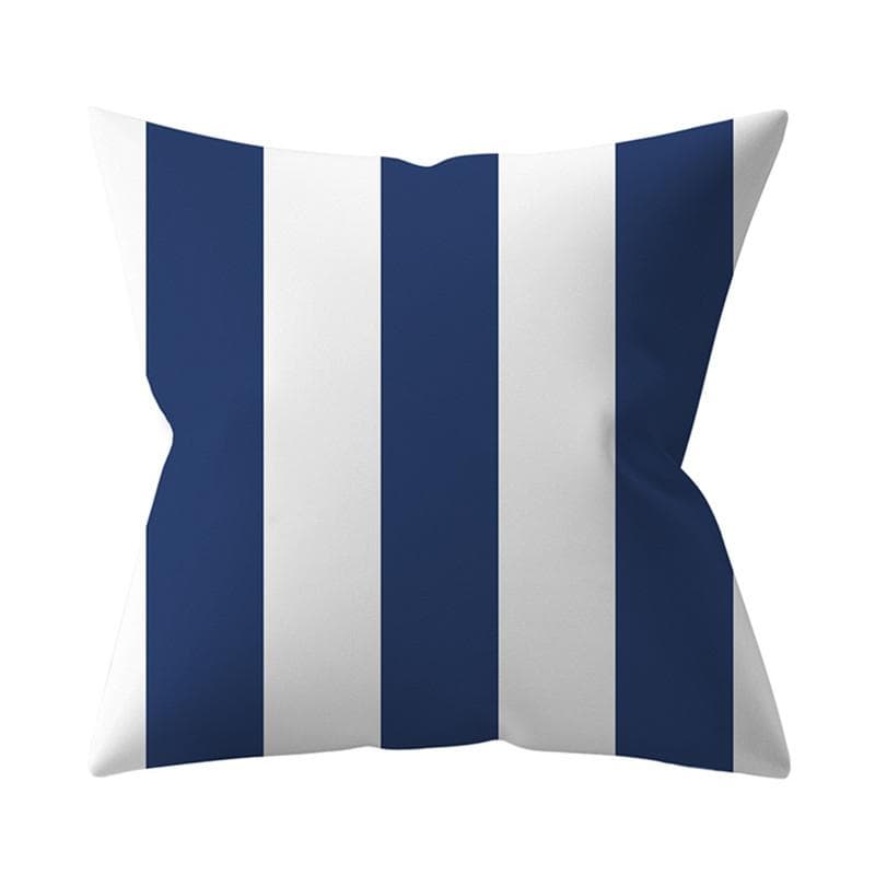 Navy Blue Mandala Nordic Geometric Pillowcase 45x45 Cushion Cover Decorative Pillow Sofa Cushion Home Decor Polyester 50x50cm