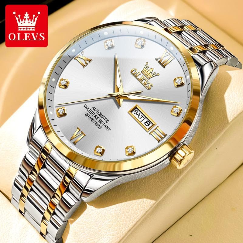 OLEVS New brand Watches Dual Calendar Fully automatic Mechanical Business Trends Men's Watches Men's Watches