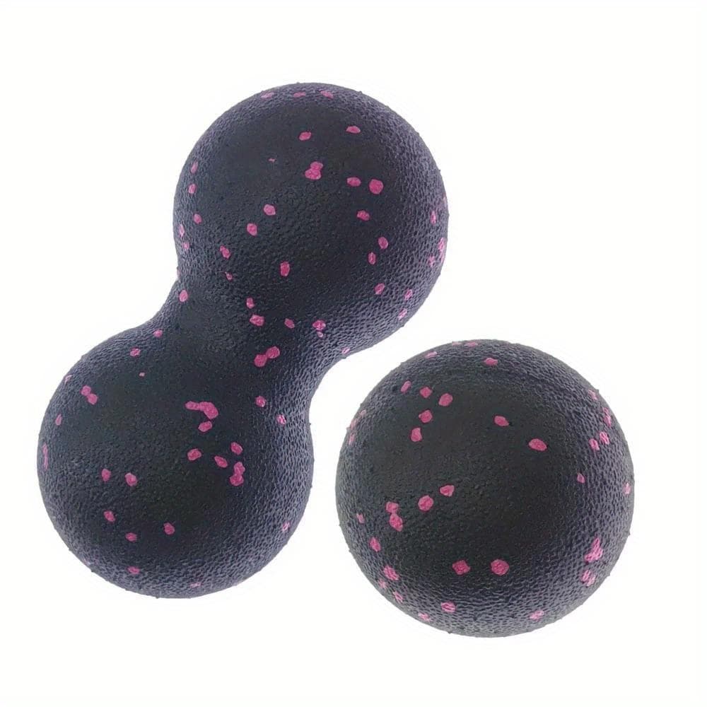 EPP 8cm Peanut Balls Body Massage Fascia Ball High Density Muscle Relaxation Lacrosse Fitness Yoga Myofascia Ball Relieve Pain