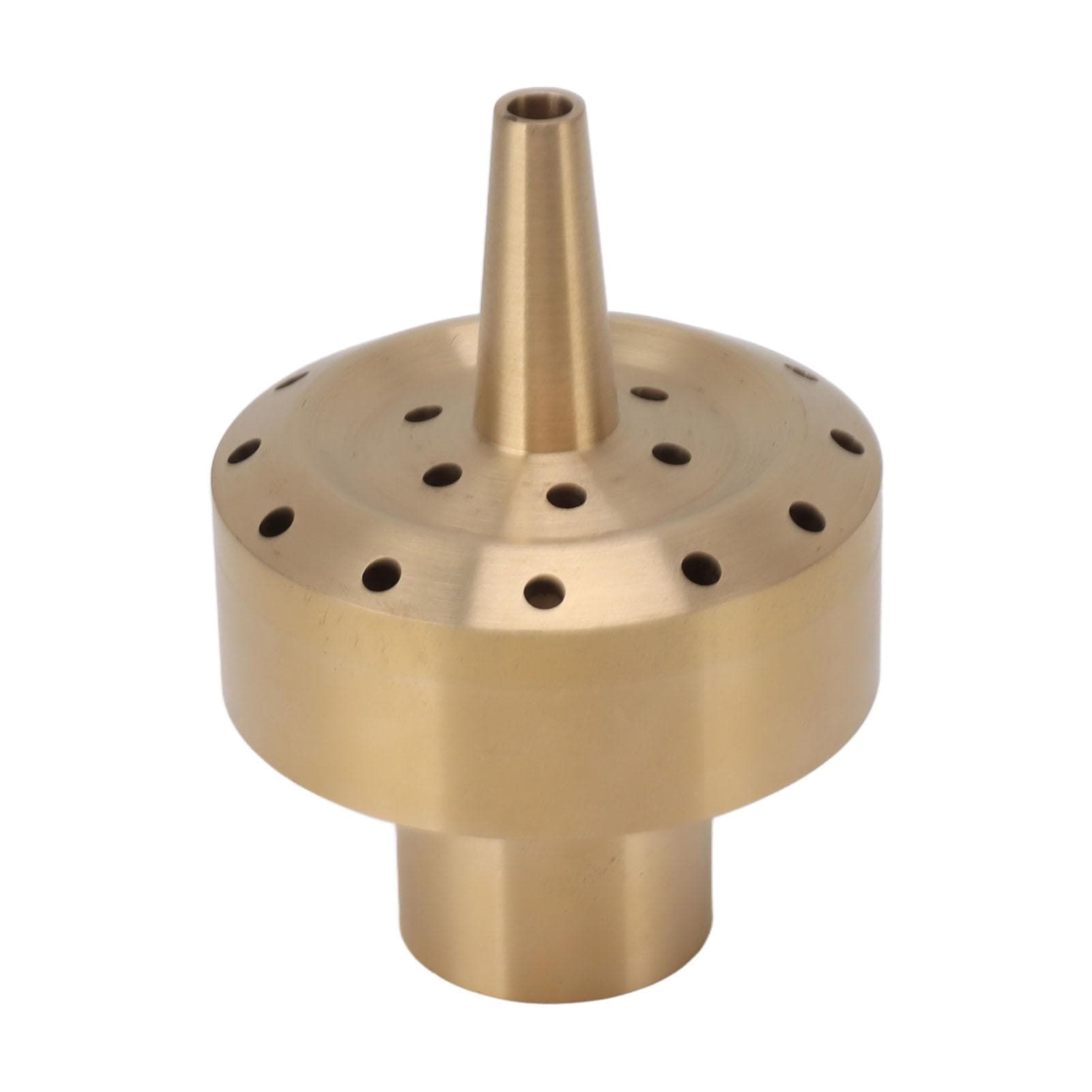 Water Fountain Nozzle Brass Fountain Nozzle Column Sprinkler Spray Head for Garden Pond Bring