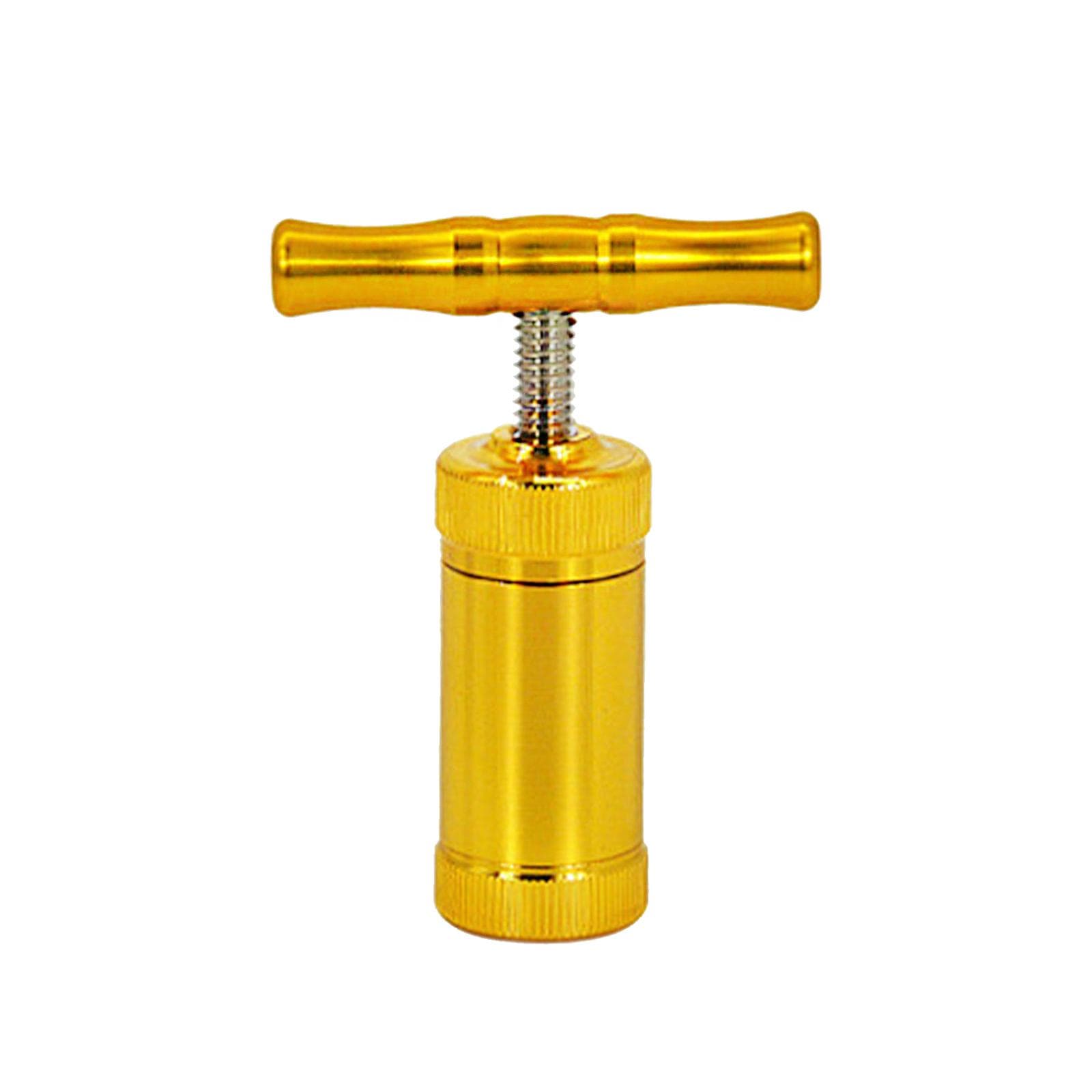 Mini Aluminum Alloy Spice Compression Tool Portable Single Handle Pollen Compressor