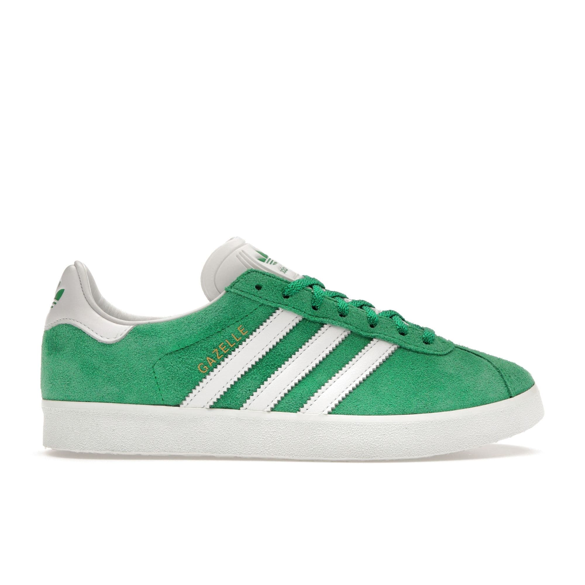 Adidas Gazelle 85 Green White Unisex Sneakers Cloud-White Gold-Metallic IE2165 44