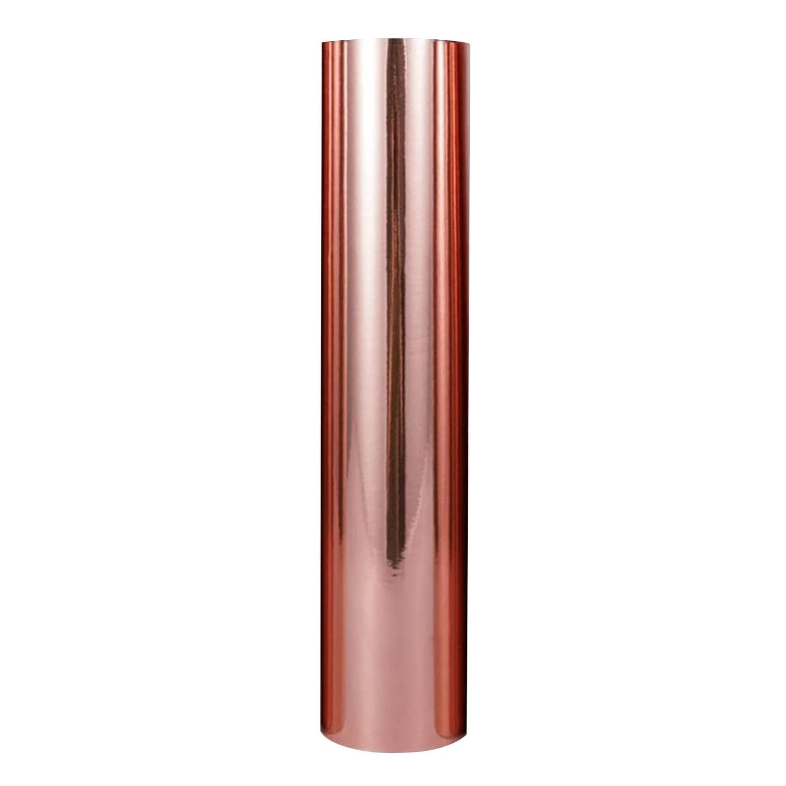 Adhesive Vinyl Sheet 30 x 100cm/12 x 40in Easy to Cut & Tear PVC Vinyl Film Compatible with Cricut Rose