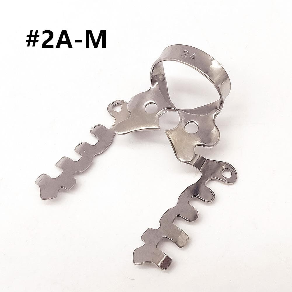 Dental Multi-Funtional Rubber Dam Clamp Dental Special Clips Clamps Stainless Steel Dentist Ortho Material Tool 1 piece NO.2A-M
