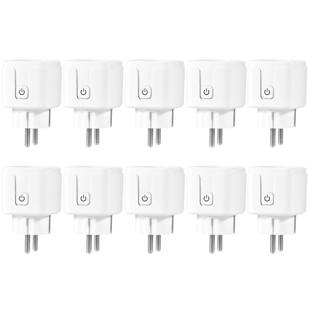 Homekit Remote Control WiFi Smart Socket Wireless Smart EU Adapter Work With Homekit Siri Voice Control Outlet Socket 10PCS