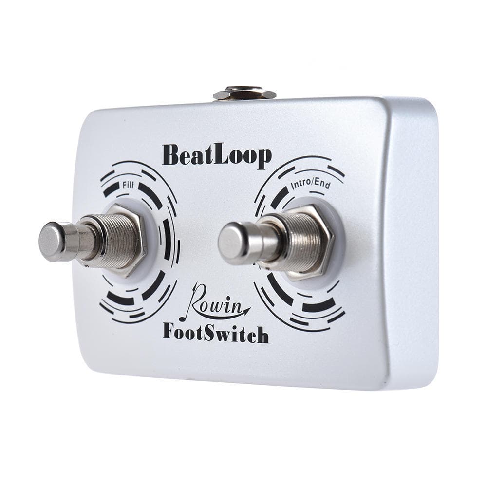 Rowin BeatLoop Dual Footswitch Foot Switch Pedal for Rowin BEAT LOOP Recording Effect Pedal with