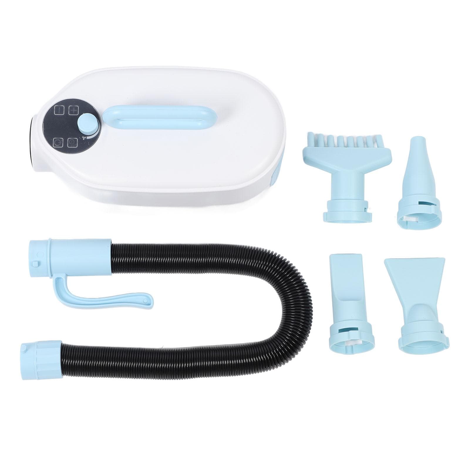 Pet Grooming Vacuum with 360 Deg Flexible Hose Quiet Gentle Wind High Power Dog Hair Blower Dryer