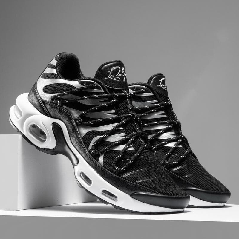 Lightweight Breathable Basketball TN Sneakers Cushioning Running,Casual,Sport,Work Shoes 39-46 39 black