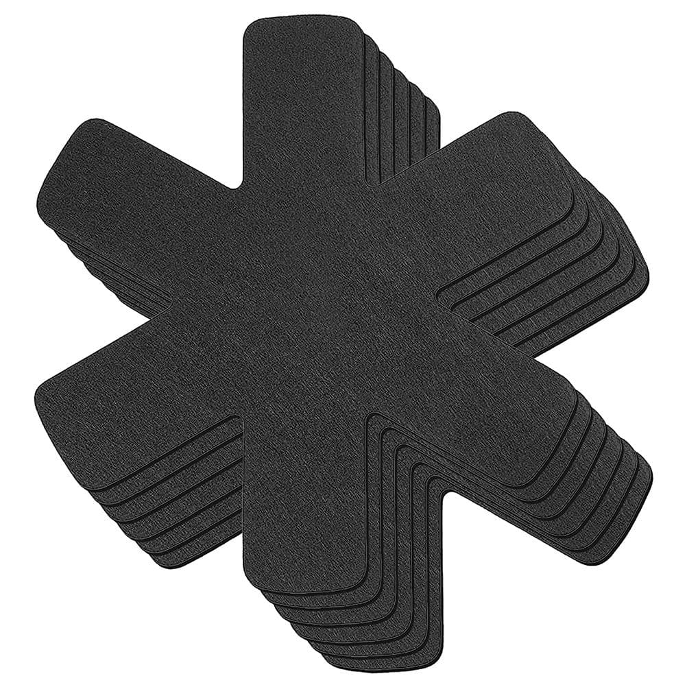 6Pcs Pan Protection Mat Stackable Insulation Pads Pot Trivet Pot Cookware Protector for Kitchen