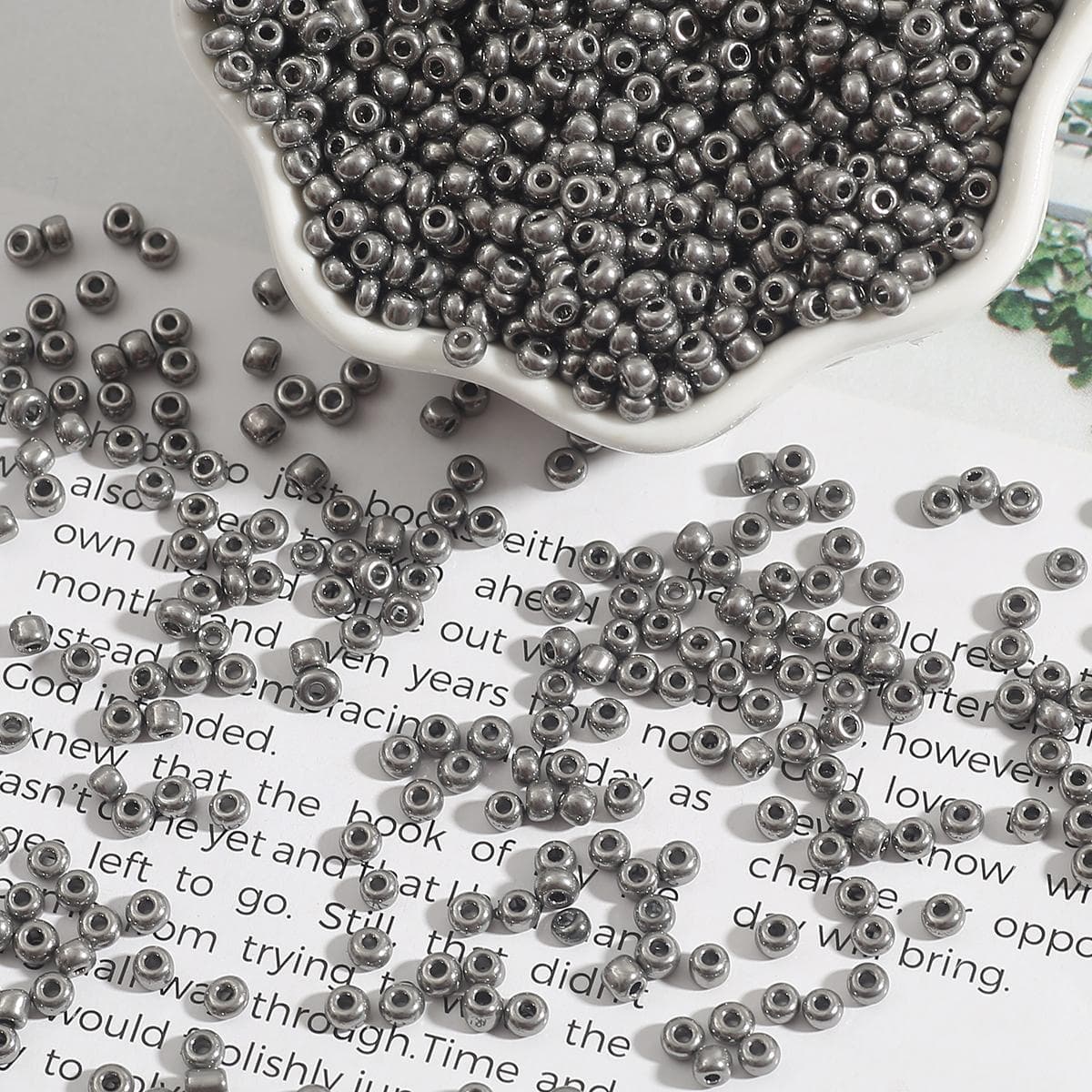 2/3/4MM Austria Crystal Round Hole Beads Metal Color Czech Glass Seed Beads For Jewelry Making DIY Accessories 2mm 1000pcs