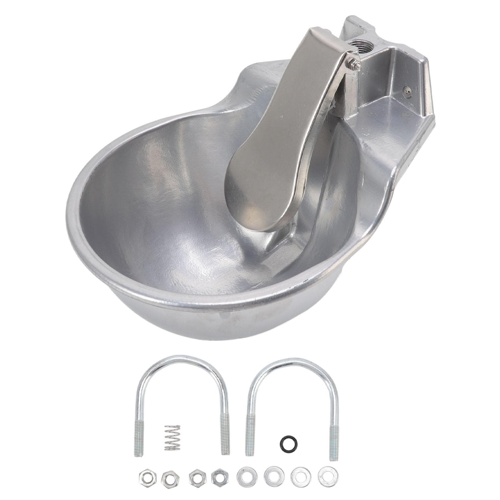 Automatic Livestock Drinking Bowl Aluminium Alloy Thickened Robust Drinking Sink for Cat Sheep Dog