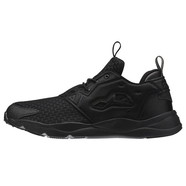 Reebok Furylite Black Unisex Sneakers White AR2783 40.5