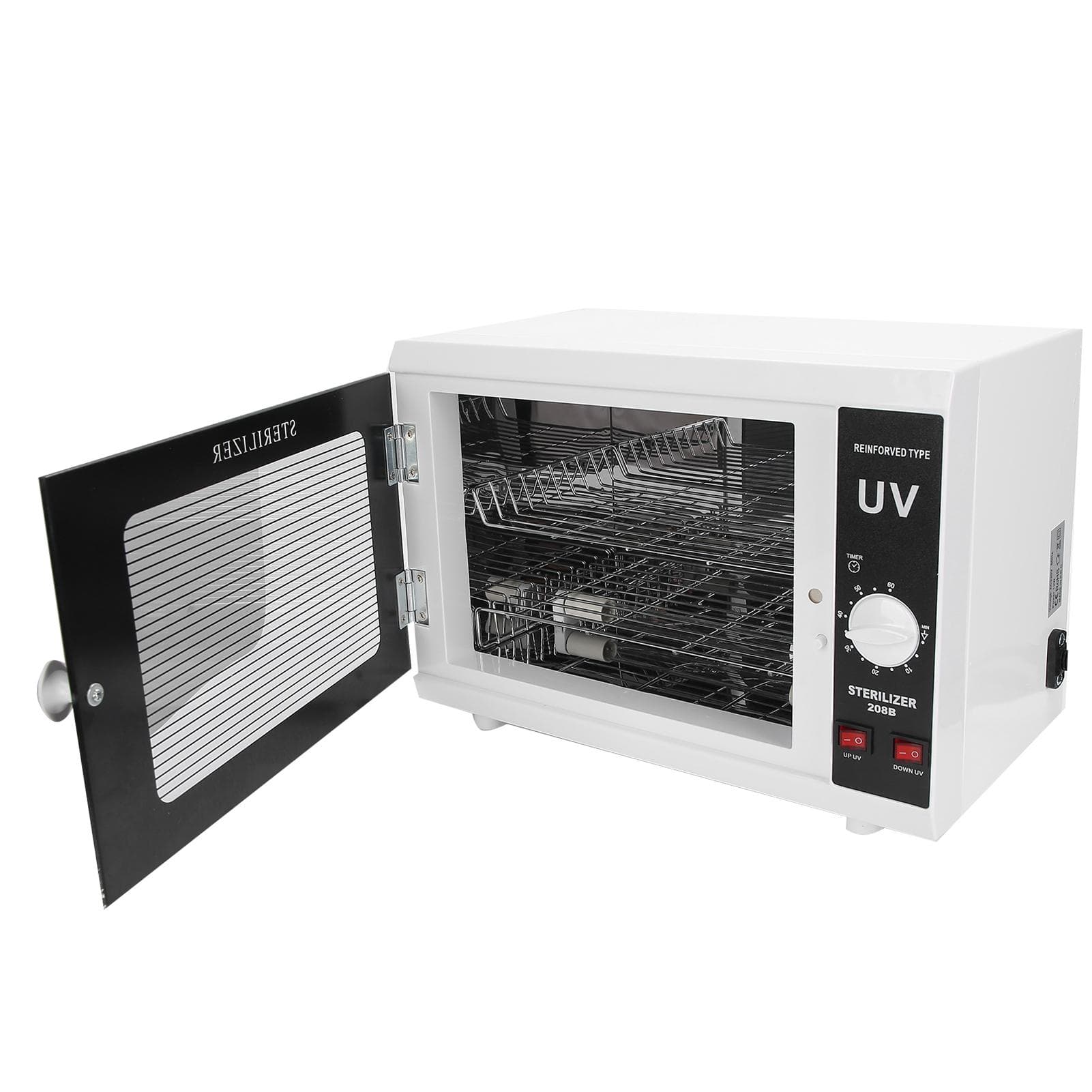 12W Ultraviolet Tool 12L Large Capacity UV Cleaning Cabinet for Salon Spa Tools AccessoryUK Plug EU Plug