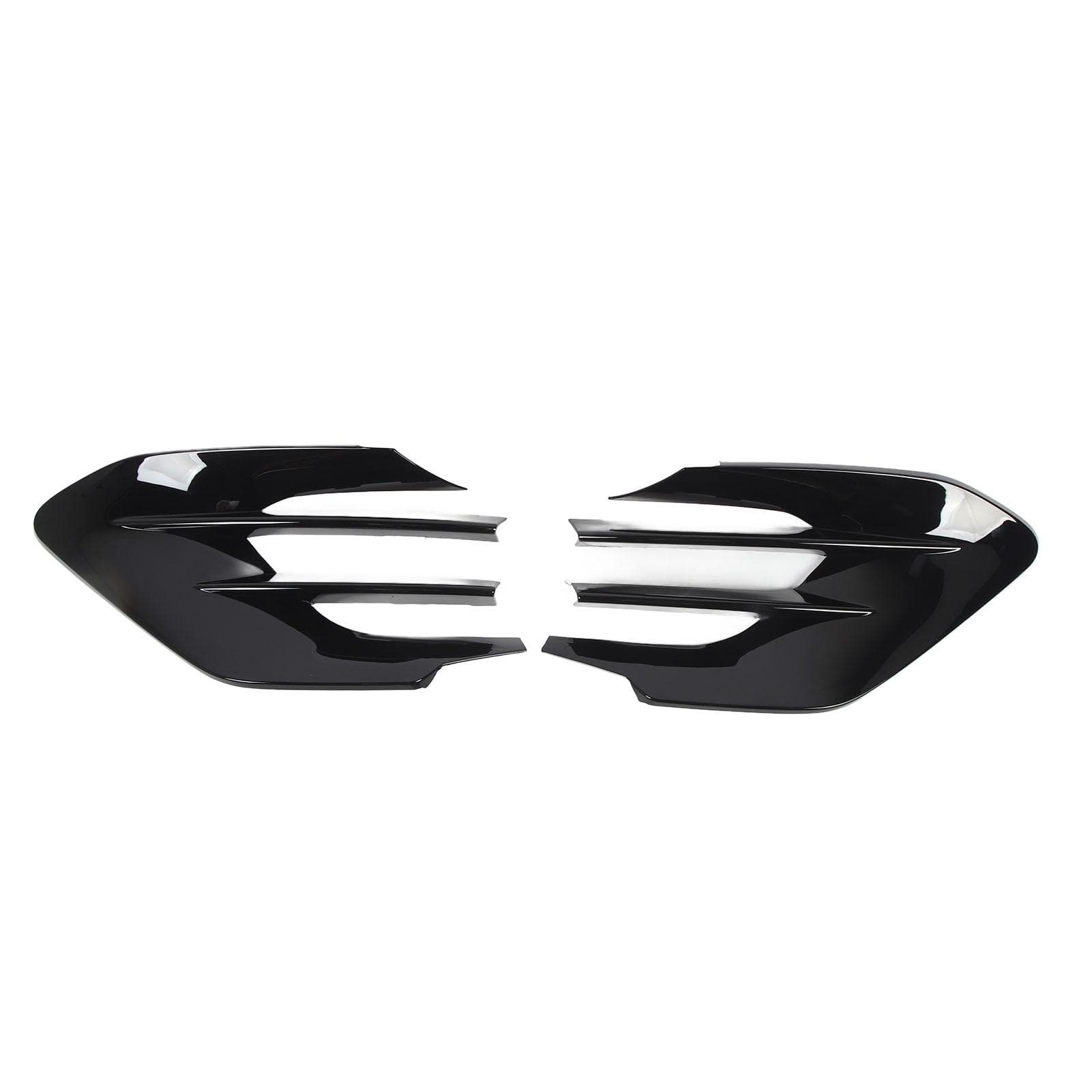 Fog Light Grille Scratch Resistant Replacement for Benz GLE?class W167 C167 AMG?Line GLE450 GLE53 black