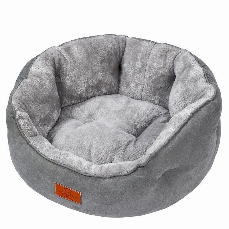 Dog Bed for Small Dogs Cat Beds for Indoor Cats Washable Puppy Sleeping Bed with Non-Slip Bottom S gray