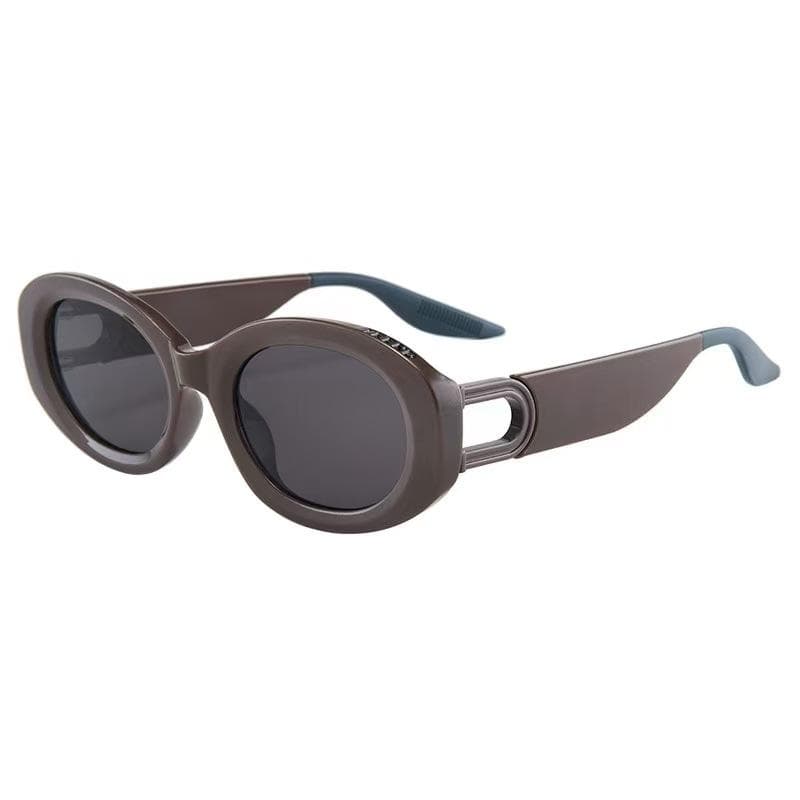 European American Style Sunglasses Women Oval Shape UV400 Protection Fashion Sun Glasses High Quality Female