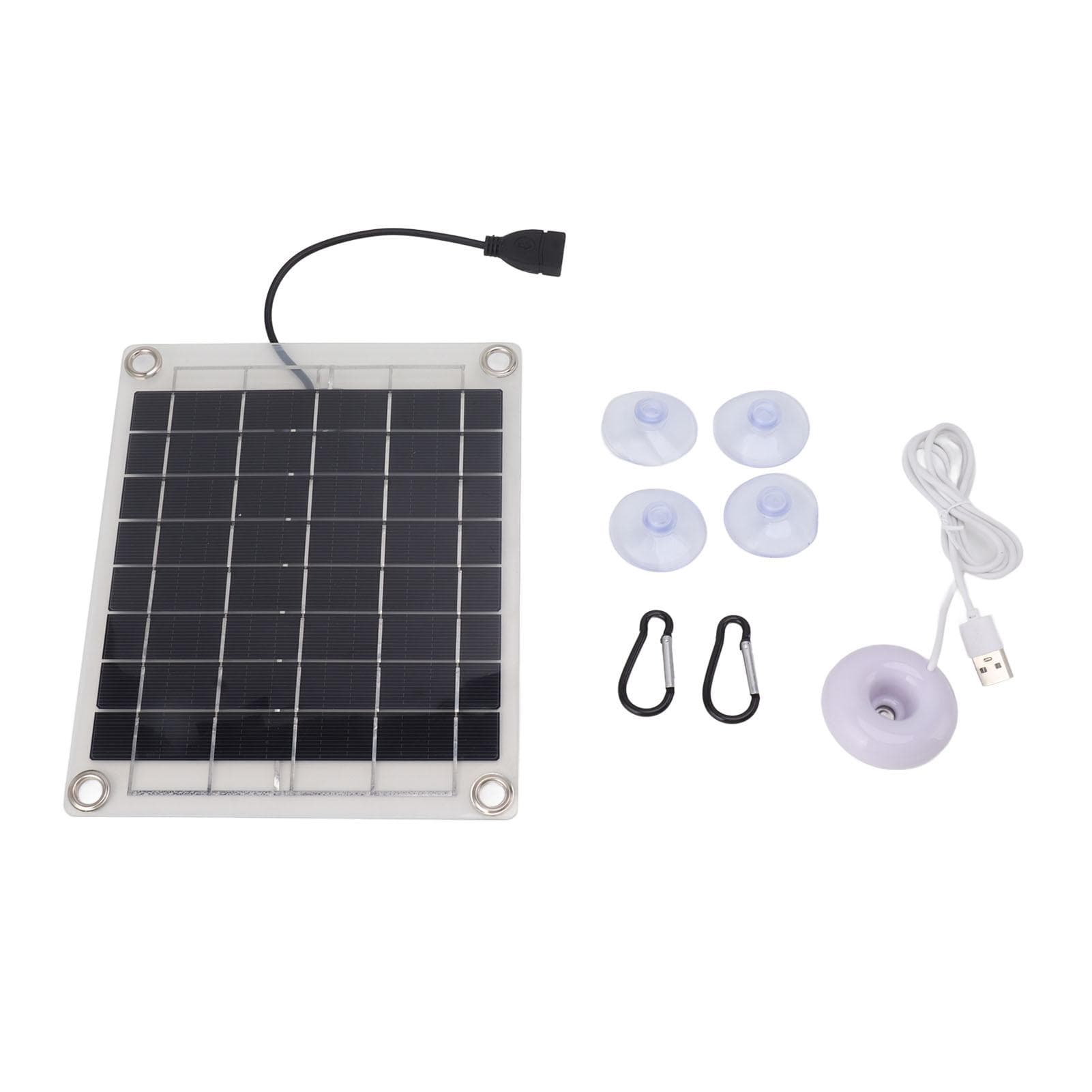 Floating Water Humidifier 20W Double Sided Solar Panel Portable USB Mini Atomization Spray