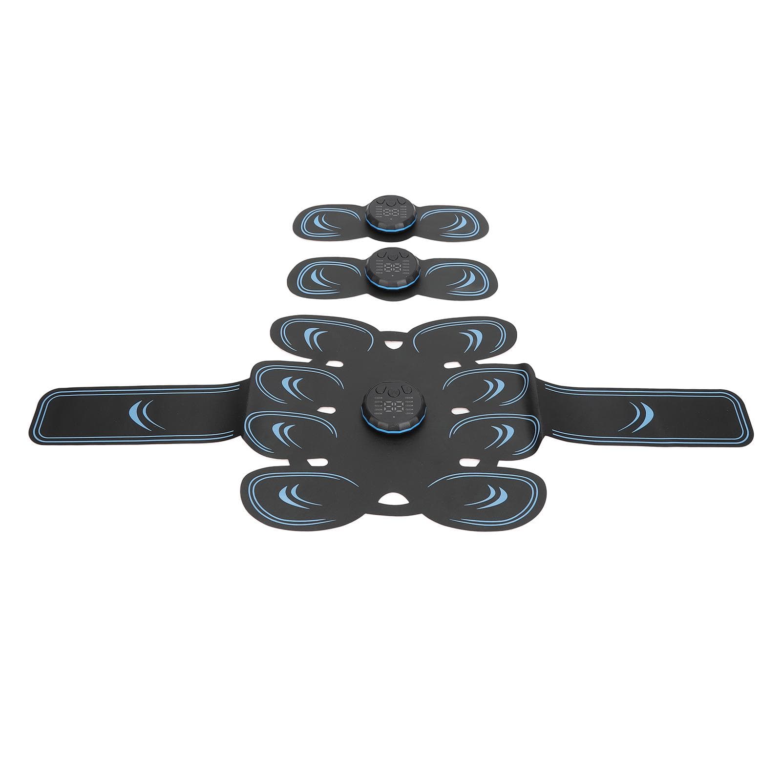 Abdominal Muscle Toner Fat Burning USB Rechargeable Multi Gear Abdominal Training Device for