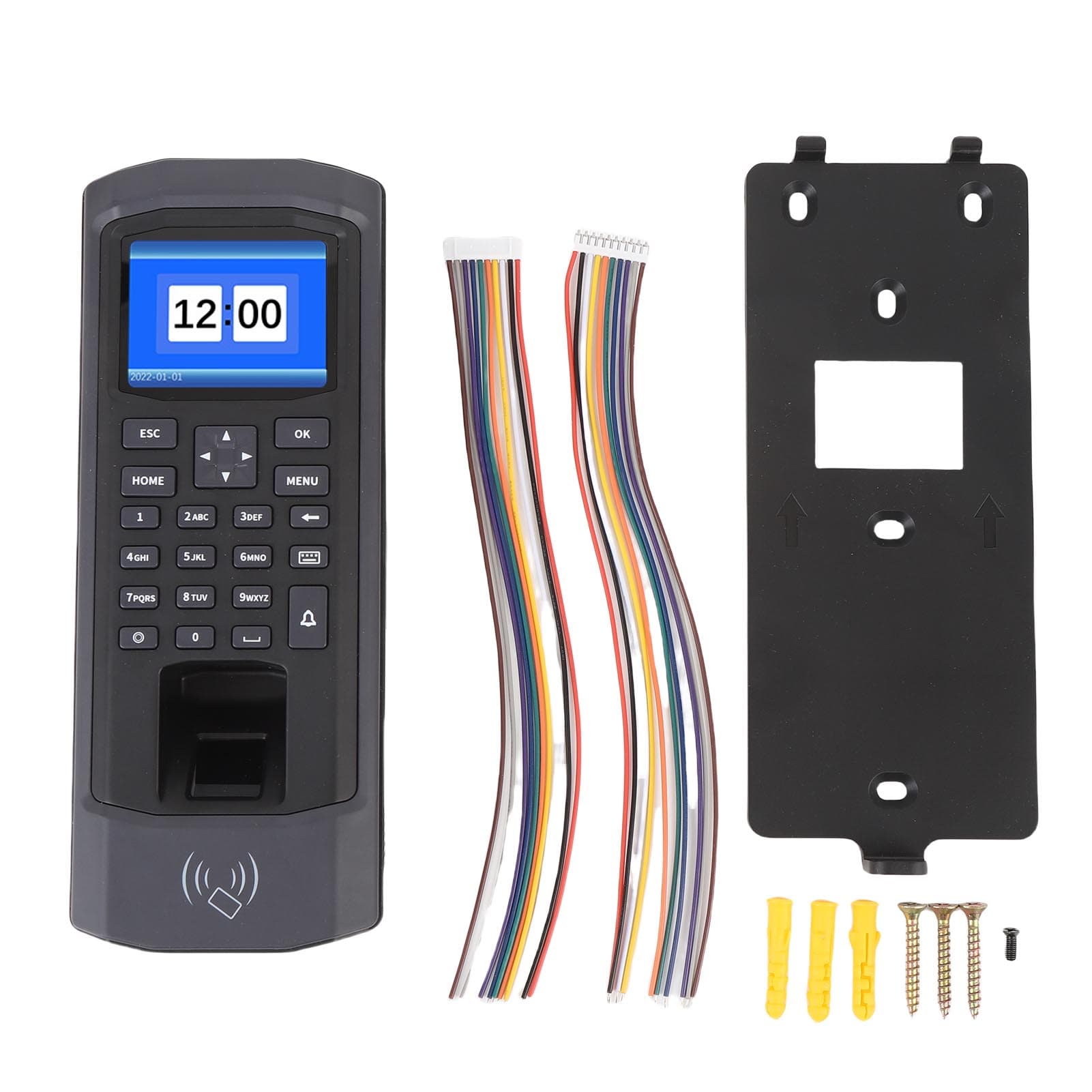 Fingerprint Time Attendance Machine Access Control System Password Employee Time Clock for Office