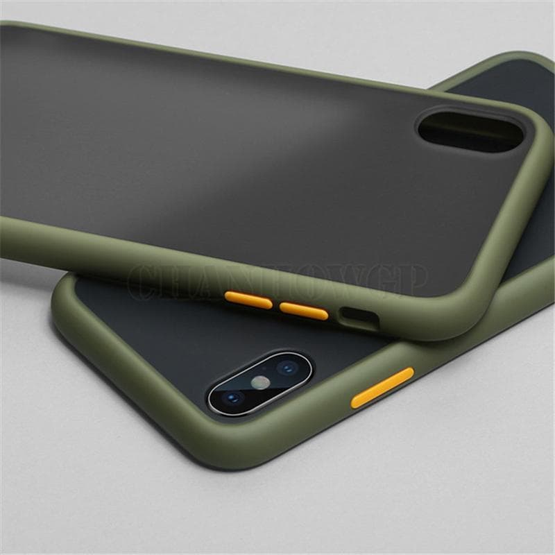 Fashion Matte Soft Clear Case For Samsung Galaxy A21S A51 A71 A01 A11 A21 A41 A81 A91 M30S M60S M80S M11 M21 Colorful Transparent TPU Phone Cover Capa Samsung Galaxy A51 green