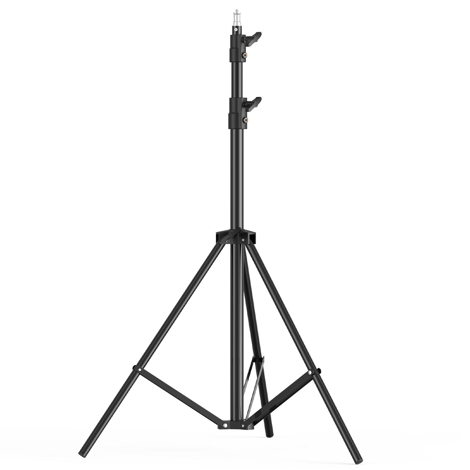 Andoer Portable Metal Light Stand Heavy Duty Adjustable Photography Tripod Stand Max. Height black