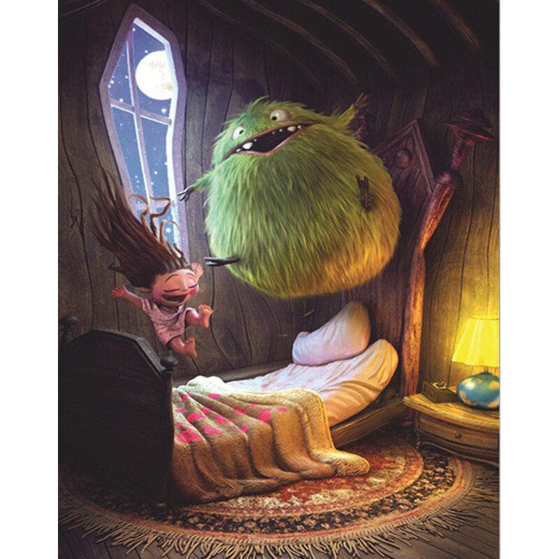 5D DIY Diamond Painting Cross Stitch Cartoon Character Full Drill Diamond Embroidery 20X30CM