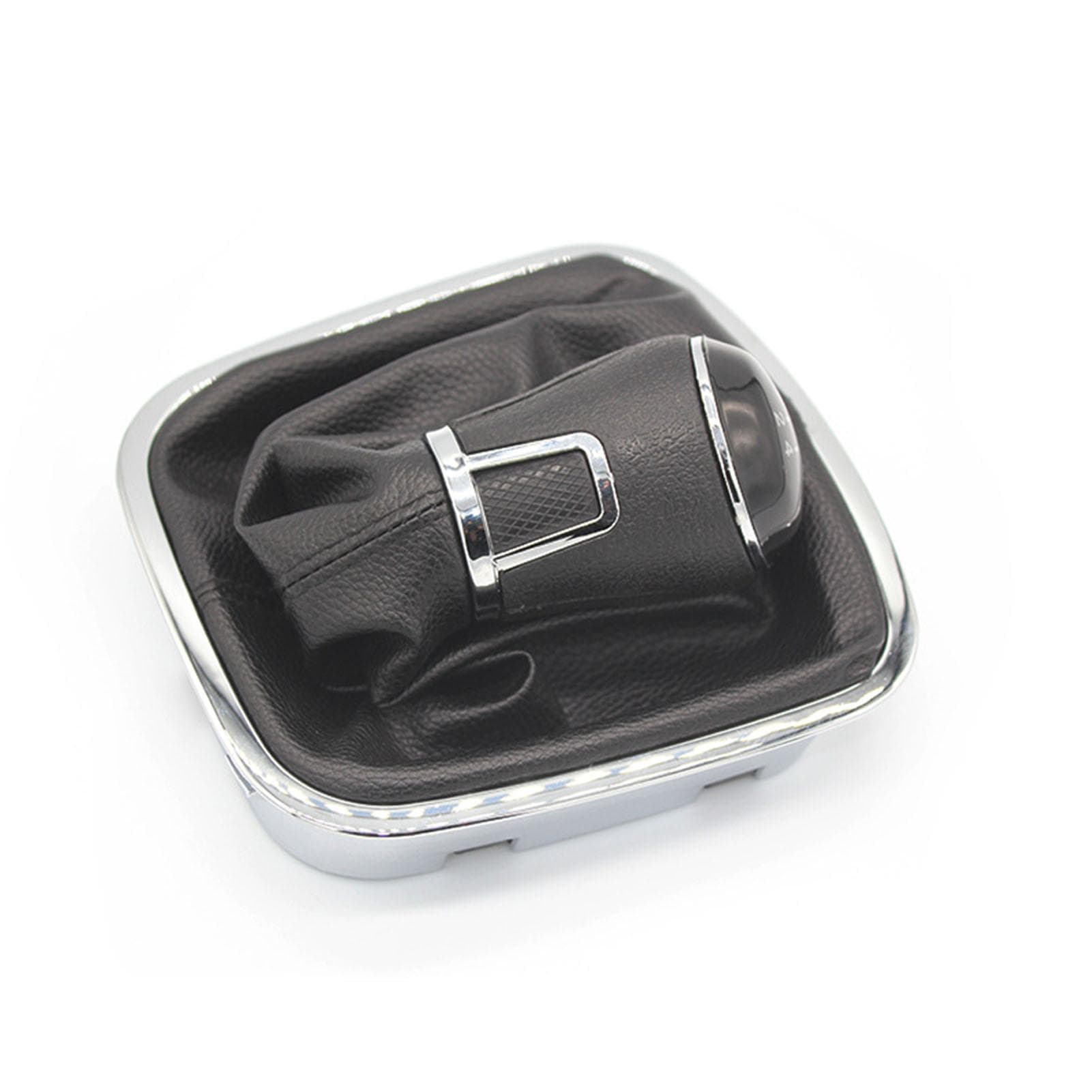 5 Speed Shift Knob Boot Kit Synthetic Leather Waterproof Smooth Surface Manual Gearstick Gaiter