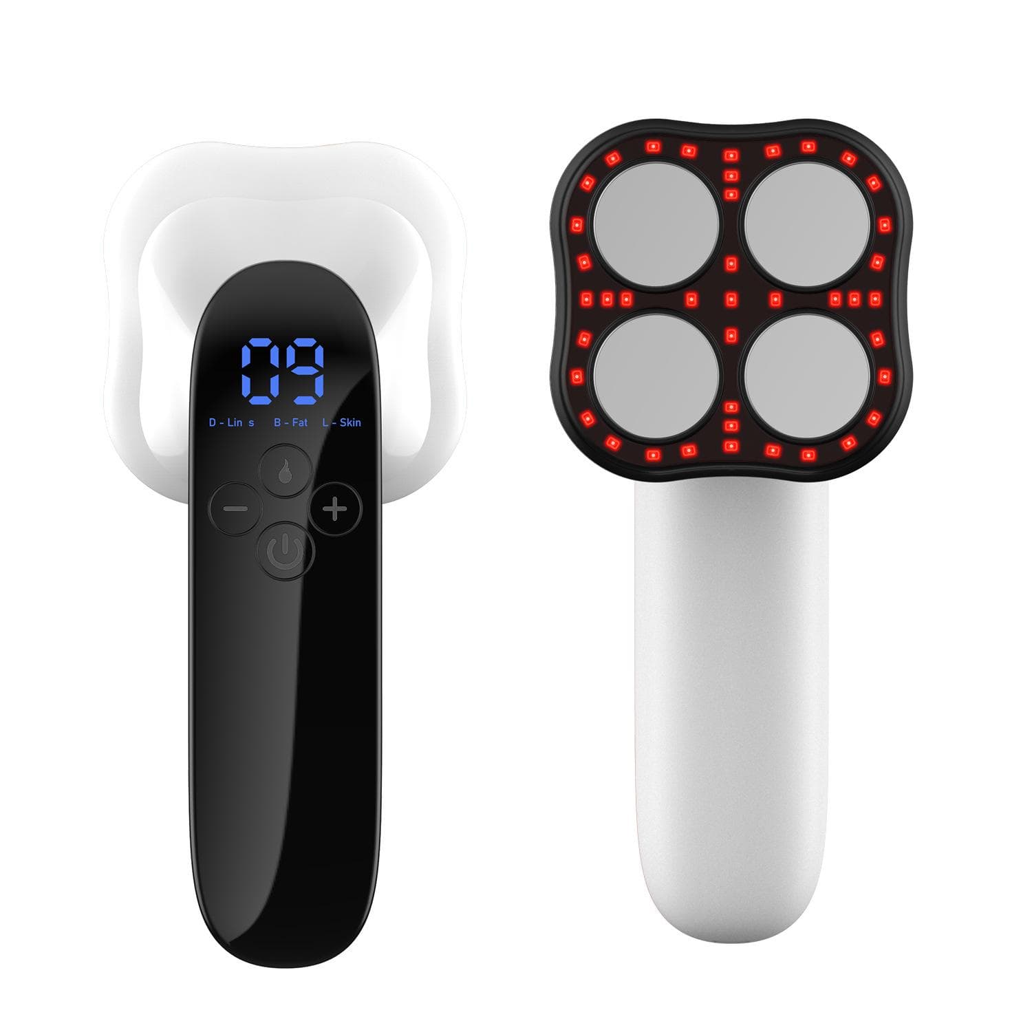 Portable wireless home beauty instrument, full body massage beauty instrument white