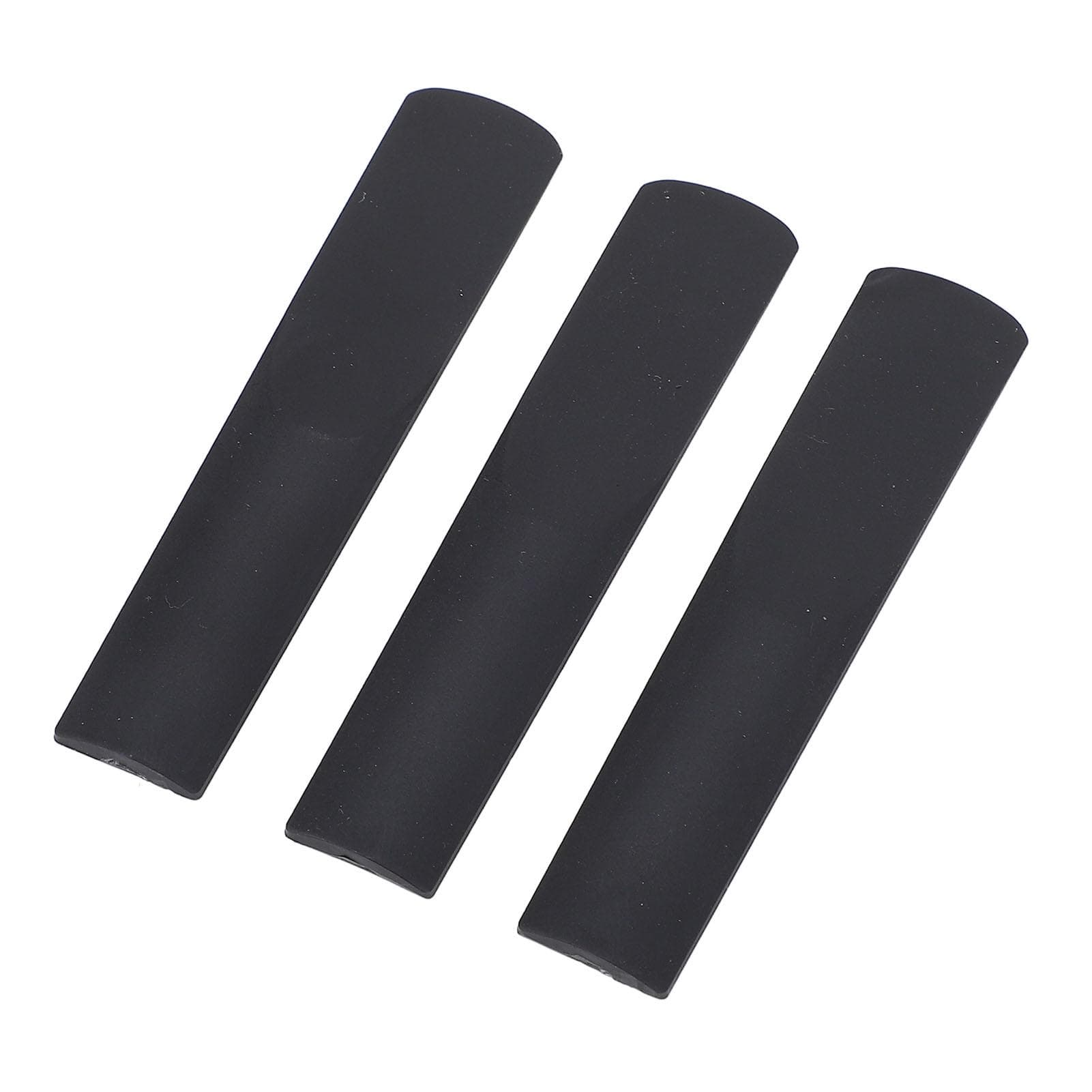 3PCS Tenor Saxophone Reeds Resin 2.5 Strength Black Color Tenor Saxophone Mouthpiece Reeds for