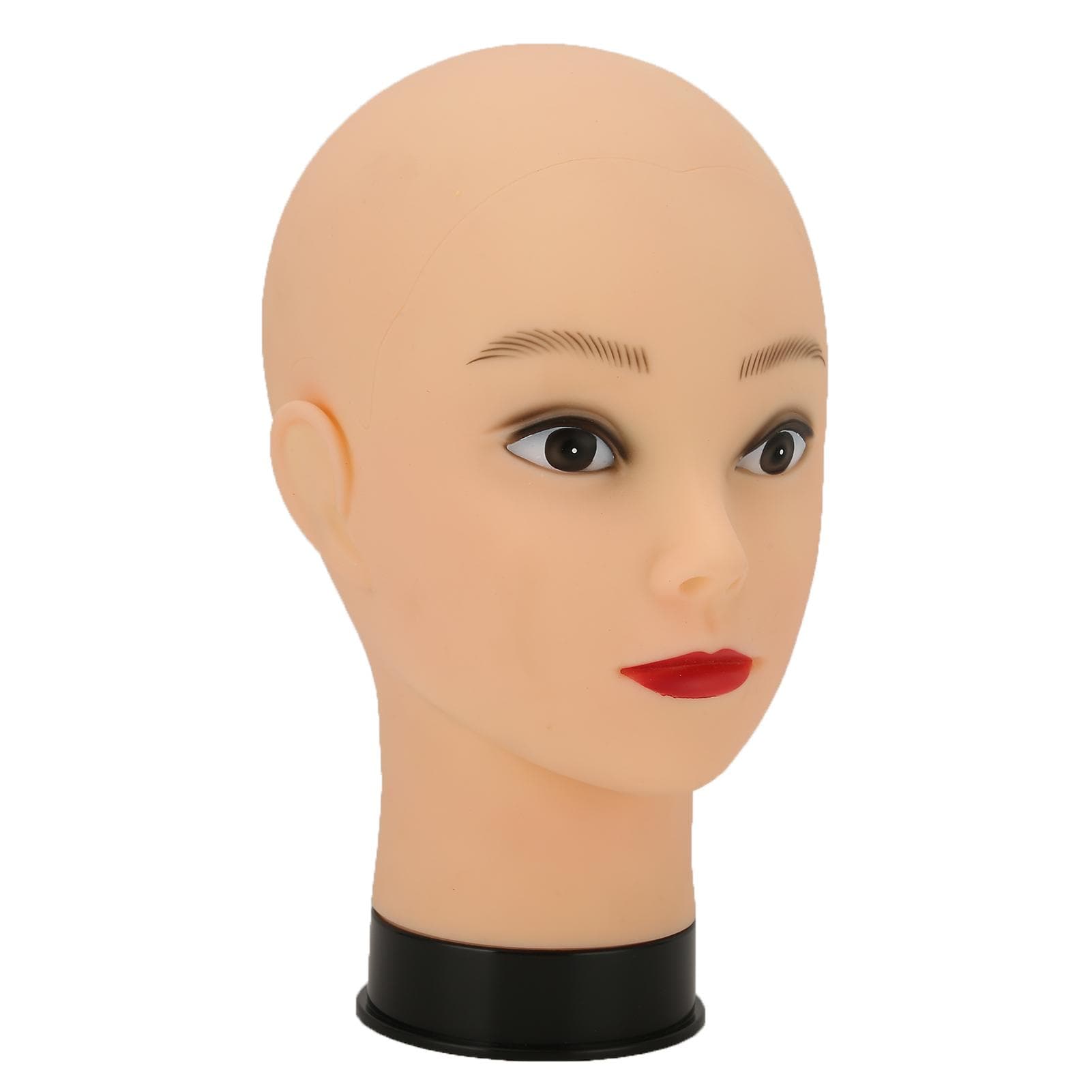Bald Mannequin Head Professional Glasses Hat Manikin Display Head for Wig Making