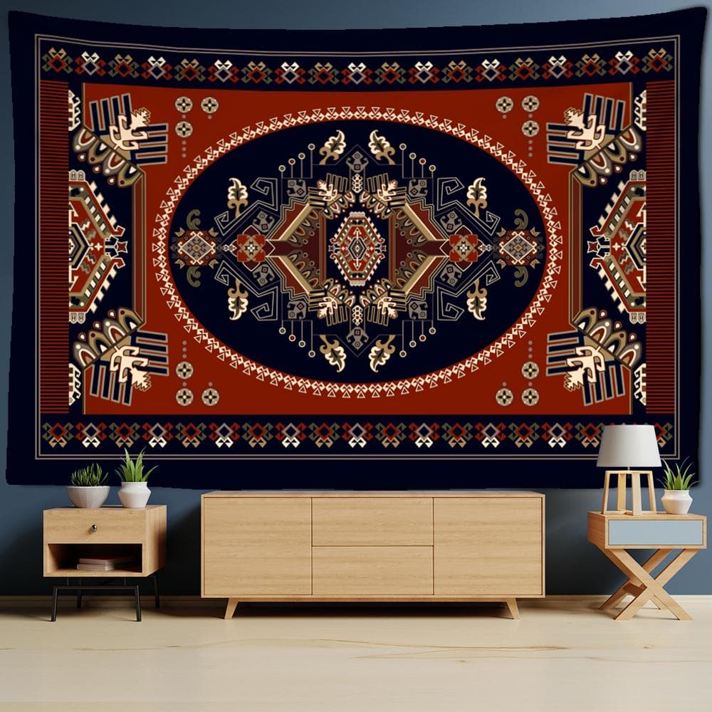 Mandala Tapestry Wall Hanging Bohemian Style Carpet Pattern Tapiz Hippie Bedroom Dormitory Room Decor 230x180cm