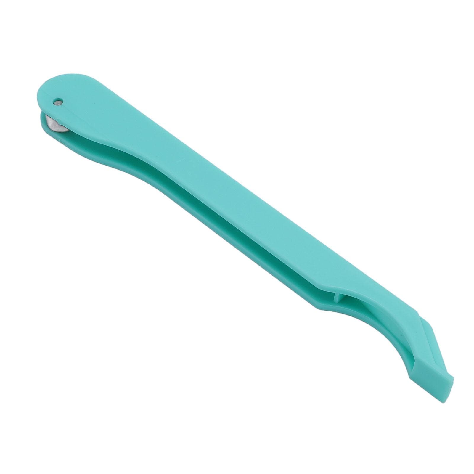 Stained Glass Hand Foiler Tool Copper Foiling Project Making with Ergonomic Handle Orange green