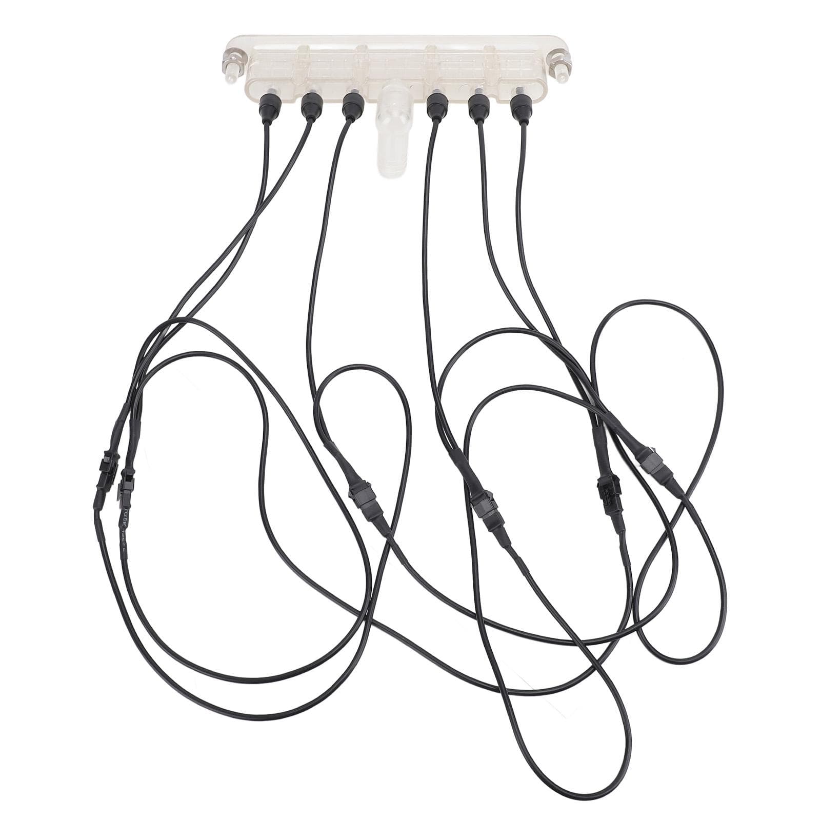 12V Led RGB Waterfall Water Curtain Nozzle Swimming Pool Waterfall Outlet for Pond Fishpond