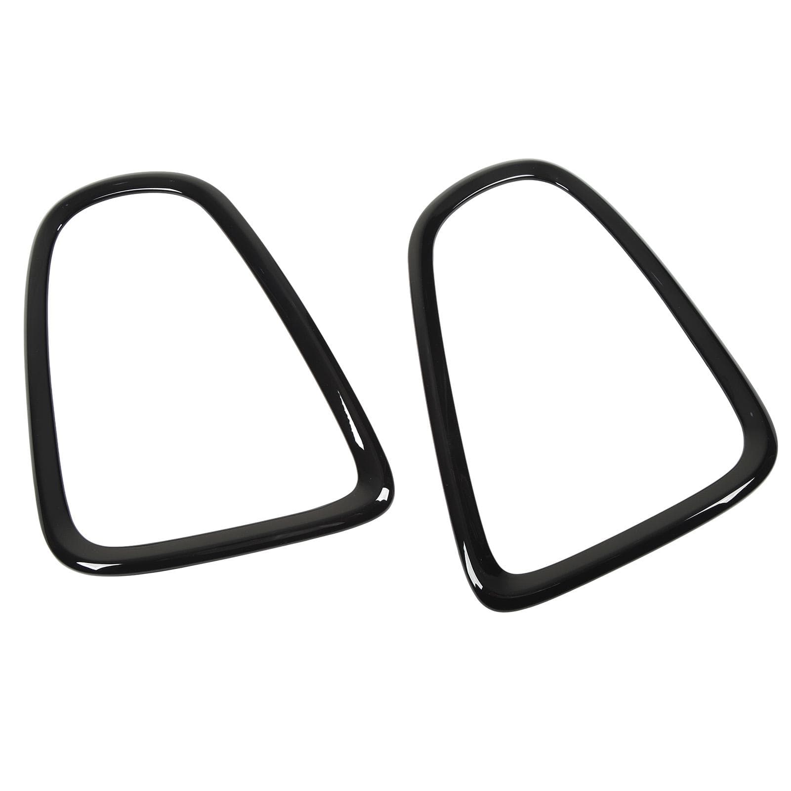 2PCS Taillight Trim Ring Left Right Glossy Black Cool Fashionable 51132752243 for R56 R57 R58 R59