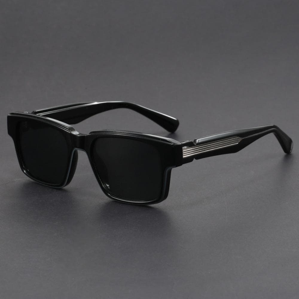 Fashion Square Acetate Sunglasses Original Quality Brand Eyewear for Men Women Outdoor Driving Glasses