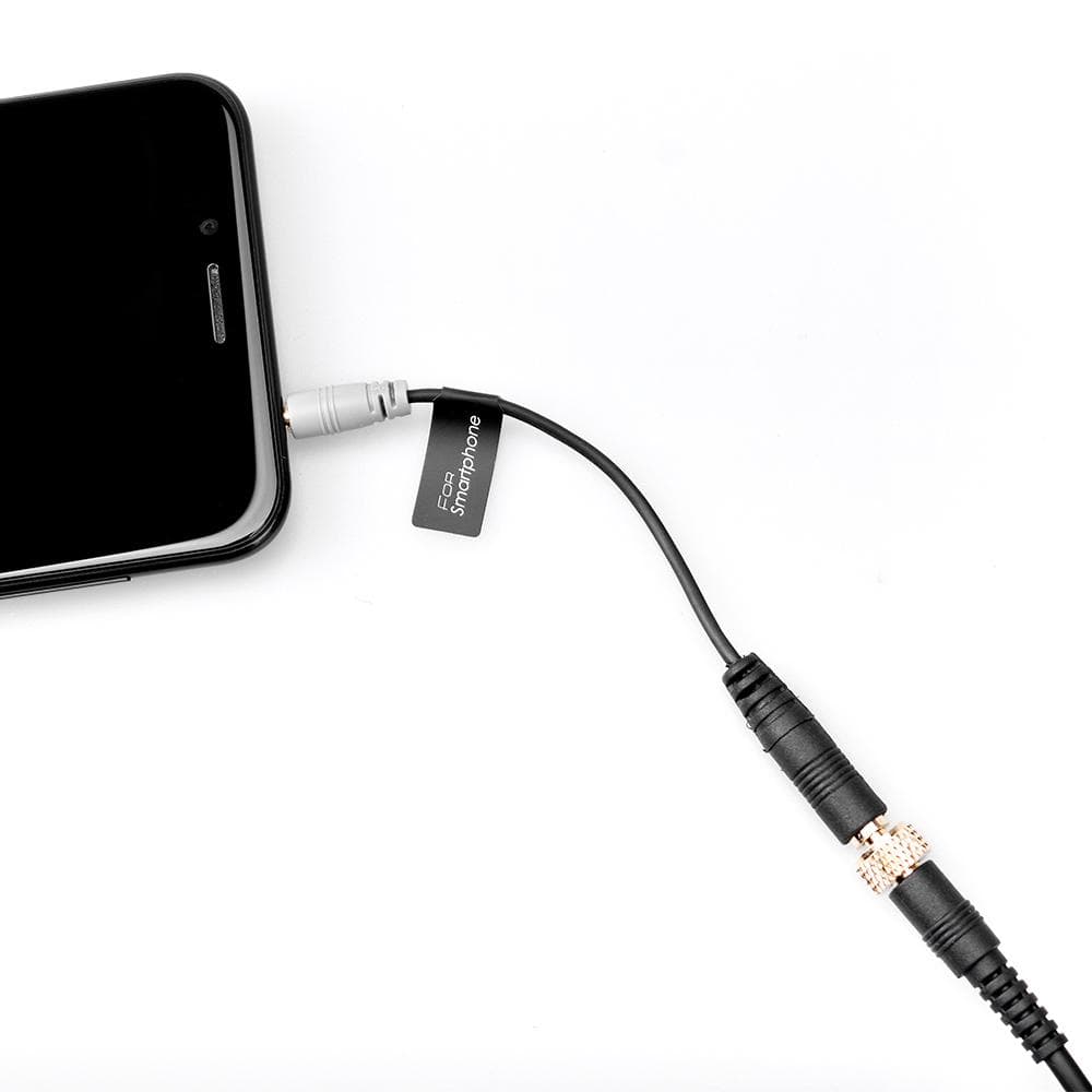 COMICA CVM-SPX Female 3.5mm Audio Cable Converter Microphone Cable Adapter for iPhone Samsung CVM-D-SPX