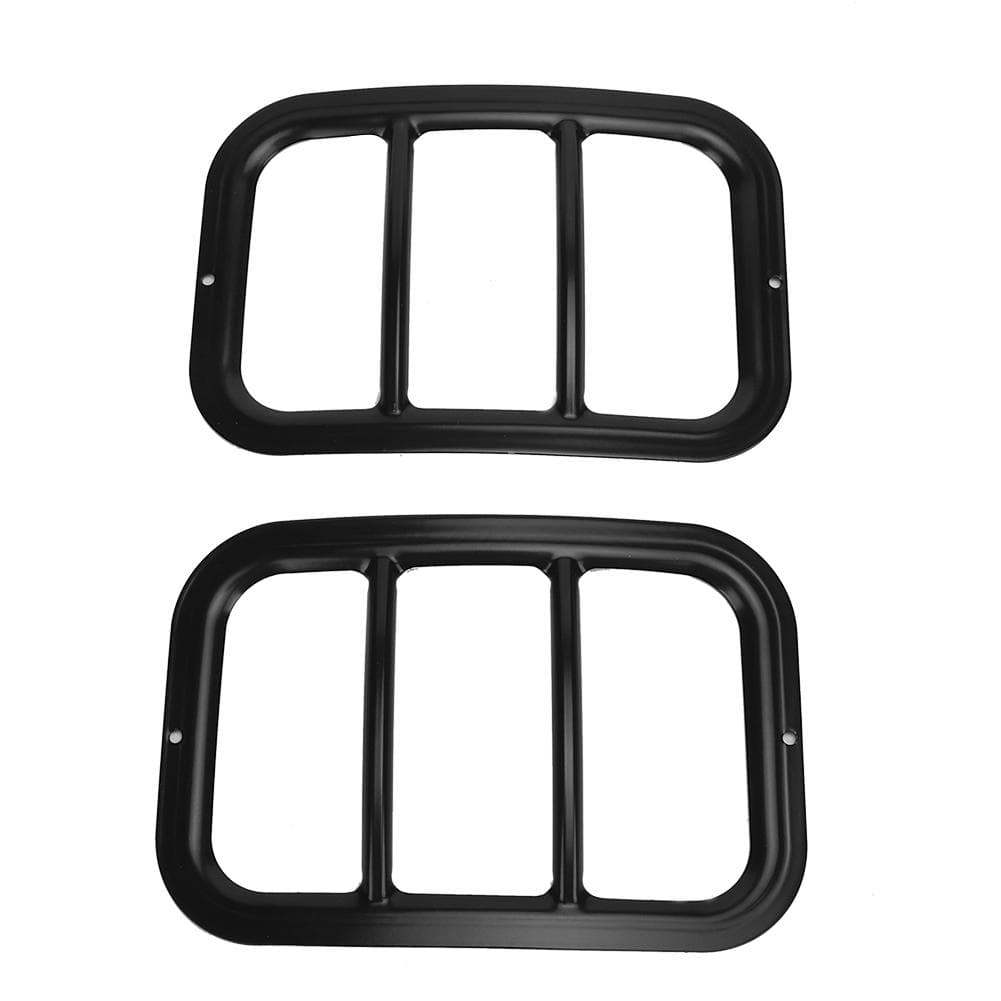 2Pcs Rear Bumper Fog Lamp Light Frame Cover Fit for Jeep Wrangler 20072018