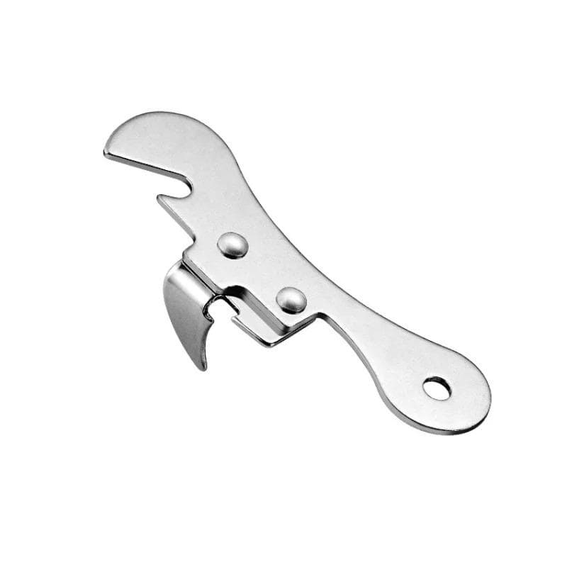 Portable Bottle Jar Opener Pure Color Kitchen Gadget Household Can Opener For Emergency Bottle Opener Party Supplies silver