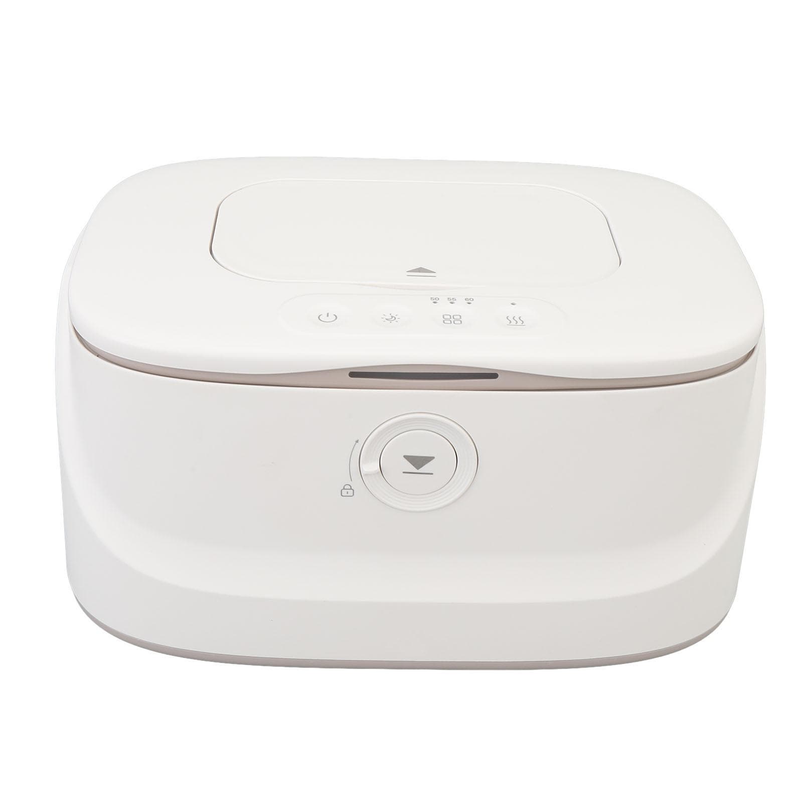 Baby Wipe Warmer with Sealed Flip Cover Adjustable Temperature Smart Night Light USB Wet Wipes