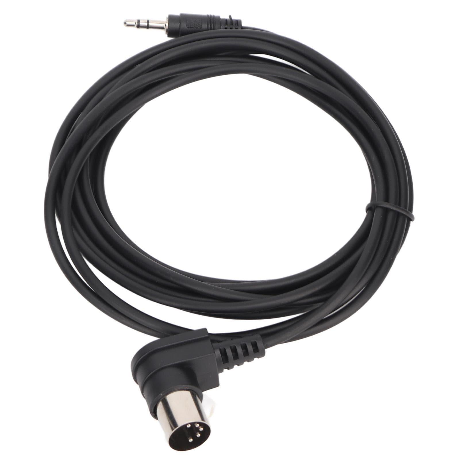 3.5mm to 90 Degree MINI DIN 5 Pin Male Cable Stable DC3.5mm to MINI DIN 5 Pin Cord Sound Adapter