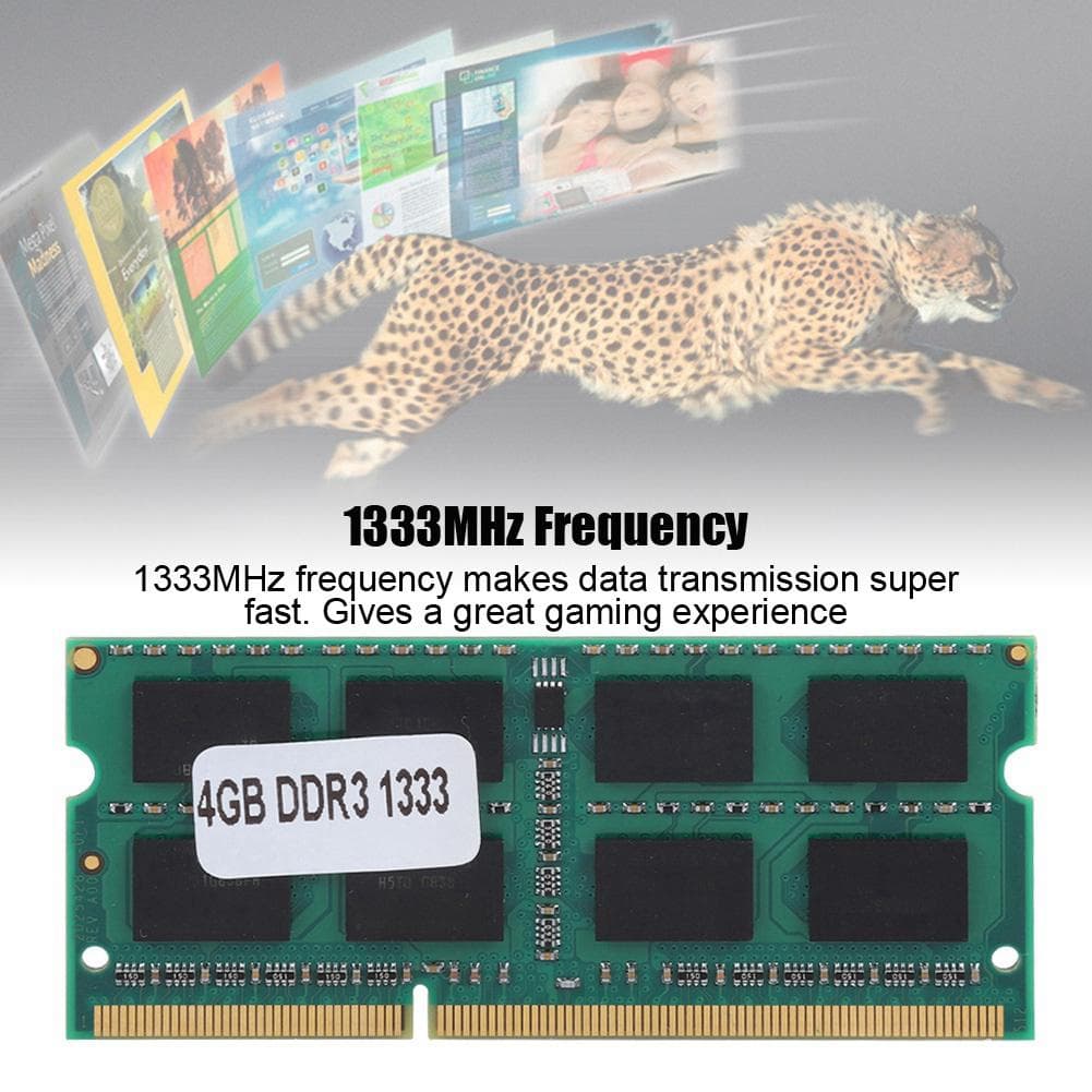 DDR3 4GB 1333MHz Notebook DDR3  Memory Fast Data Transmission RAM DDR3 4GB for Intel
