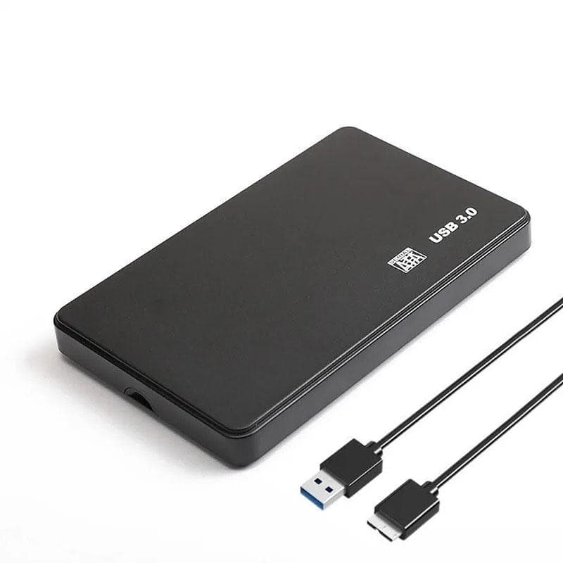 USB 3.0 to 2.5 Inch Hard Drive Case SATA HDD SSD Enclosure Mobile Hard Disk Case 5Gbps External Storage HDD Box for PC Laptop Smartphone