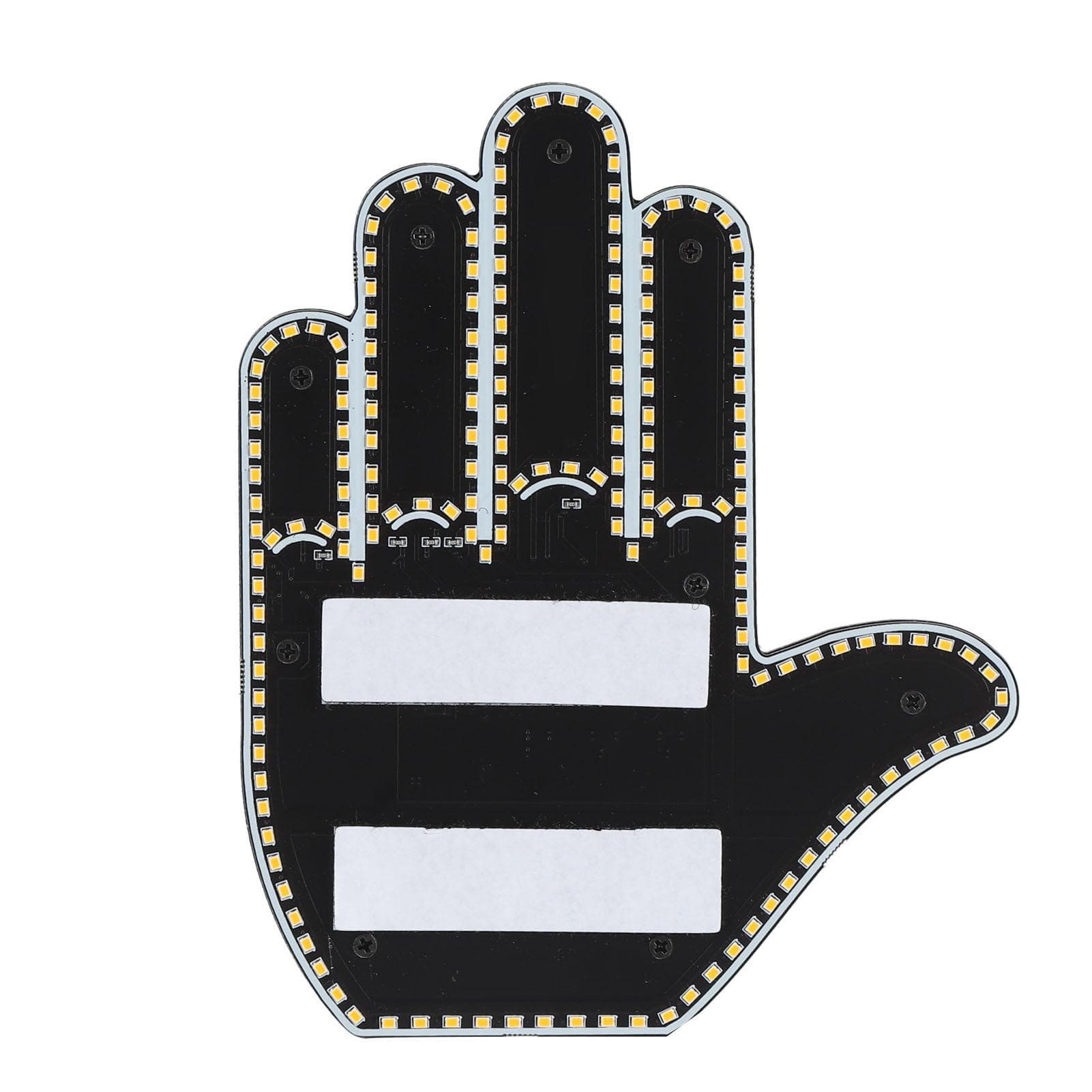 Hand Gesture Light for Car 3 Modes LED Windscreen Decorative Lights 175 LED Beads with Remote Men's
