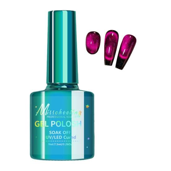 8g Manicure Design Quick Shiny Drying Glitter Gel Effect Nail Excellent Saturation Cat Eyes Gel H