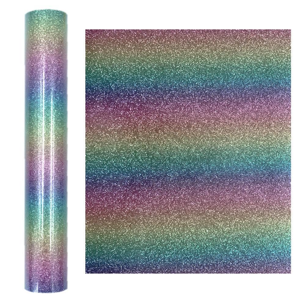 DIY Heat Transfer Self Adhesive Vinyl Bundle Garment Film Silhouette Paper Fabric Holographic