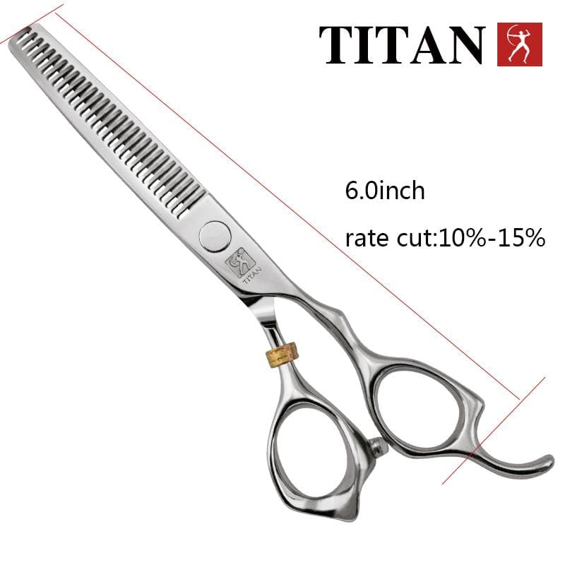 TITAN Professional Hair Scissors Barber Cut Hairdressing And Thinning Tool 5.0/5.5/6.0/6.5/7/7.5inch JAPAN 440C STEEL