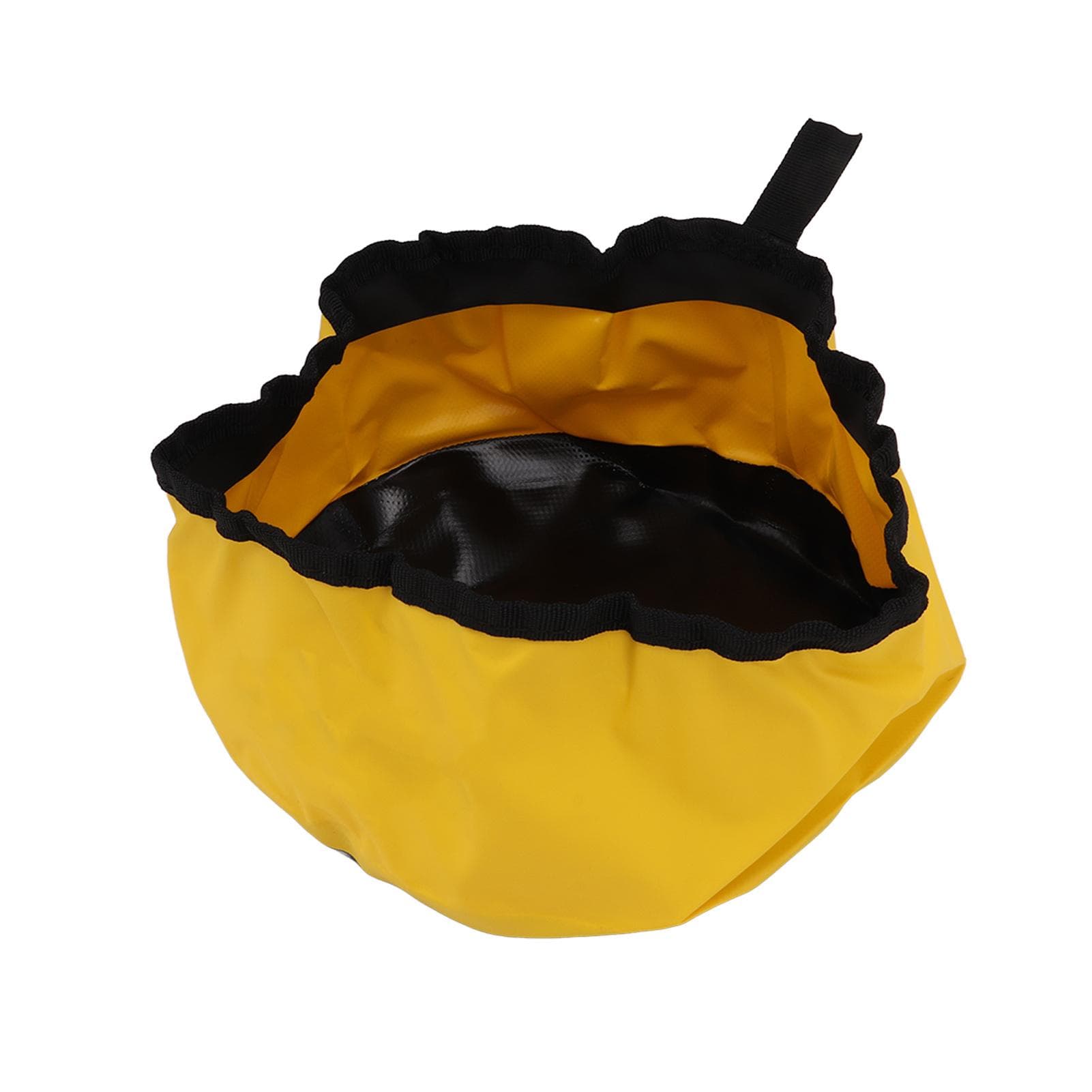 Collapsible Bucket with Handle Lightweight Folding Water Container Thicken PVC Wash Basin for