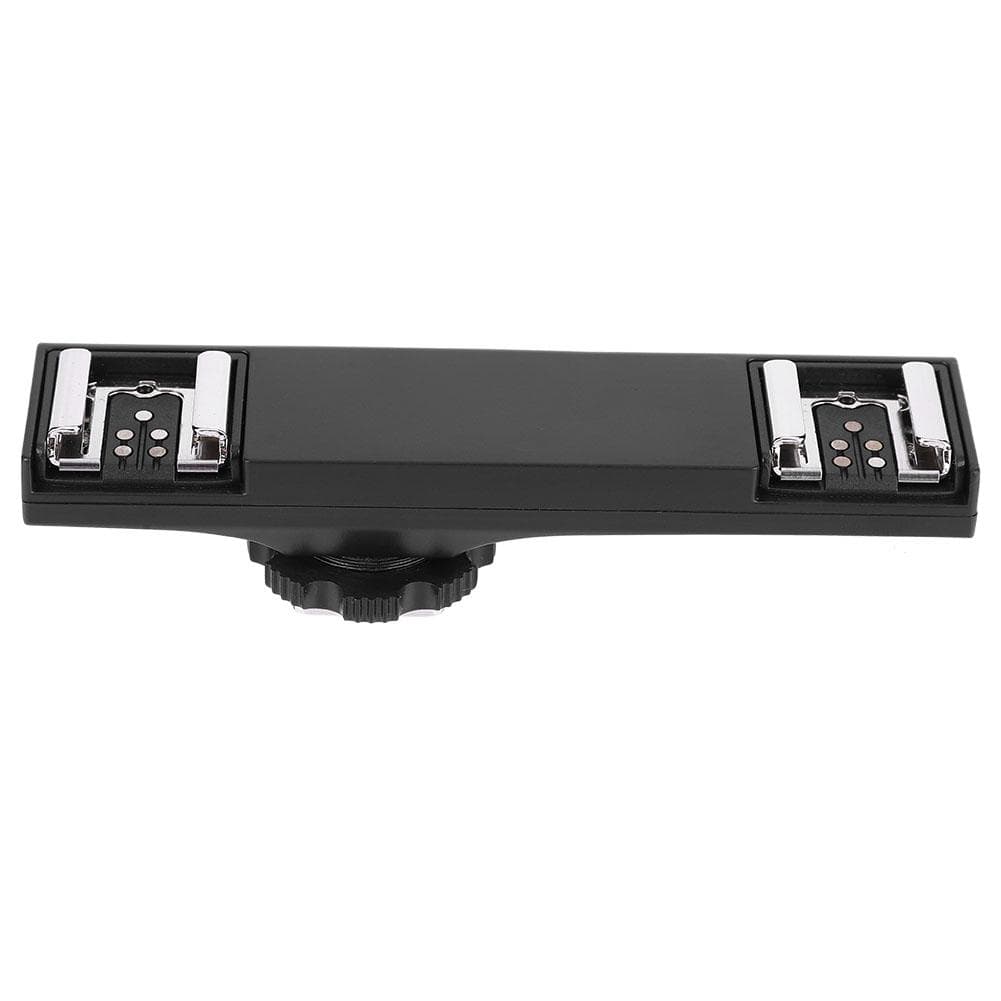 Quality Ultralight Dual Hot Shoe Splitter for SLR Camera Camcorder (for SLR Camera)