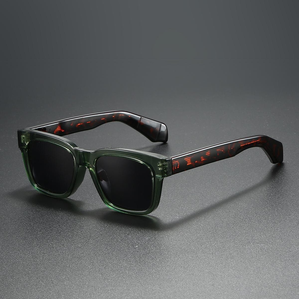 New Retro Thick Frame Square Sunglasses Men Women Popular Brand CP-inner Pin Insert Sun Glasses Lens Glasses UV Protection